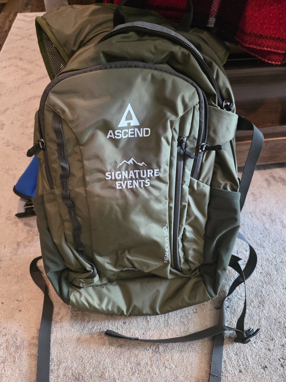 Ascend Signature Events Olive Green Men’s Backpack Cabela's